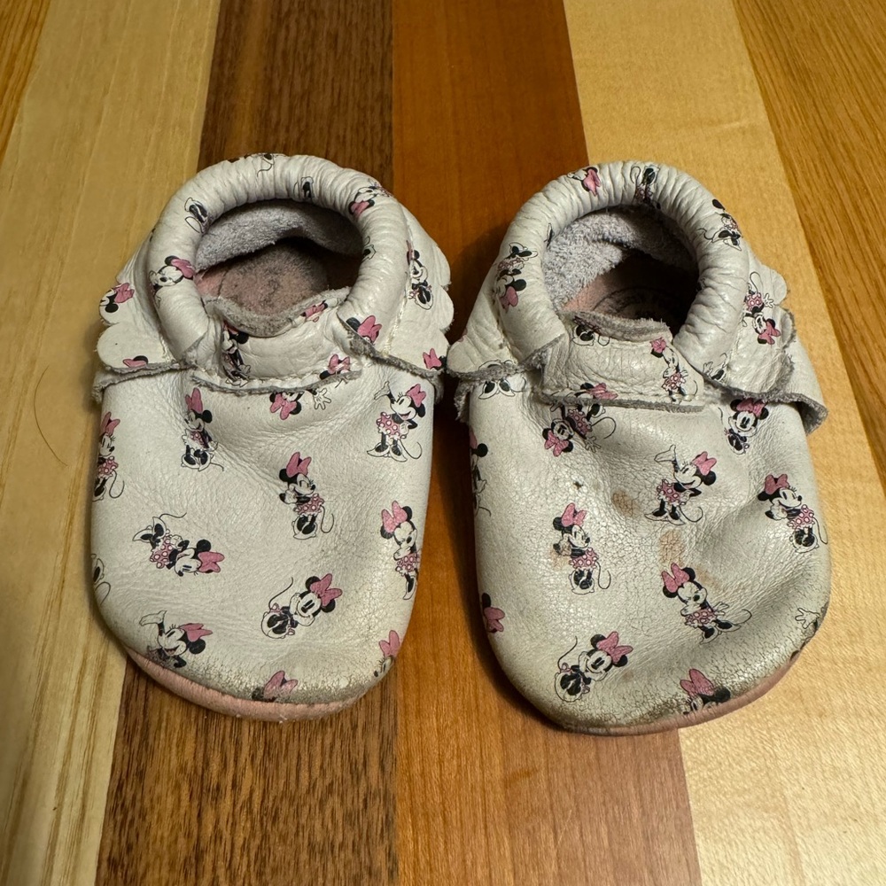 Freshly Picked Minnie Mouse Moccasins